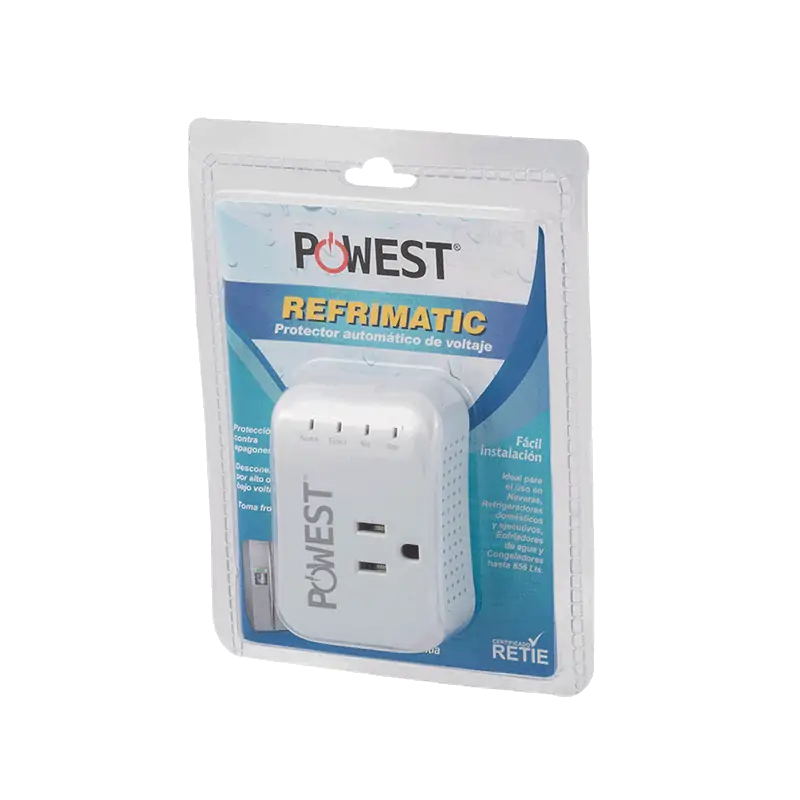 PROTECTOR DE VOLTAJE POWEST REFRIMATIC 120V/10A - Imagen 3